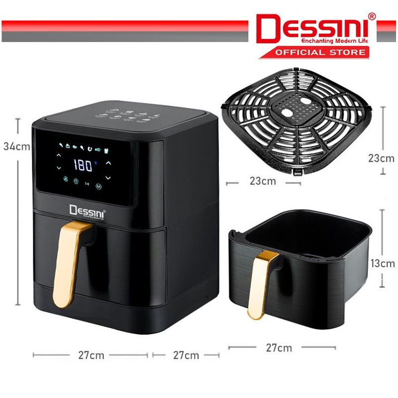 سرخ کن بدون روغن دسینی مدل D833