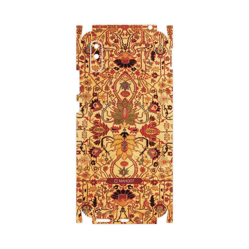 برچسب پوششی ماهوت مدل Persian-Carpet-Yellow-FullSkin مناسب برای گوشی موبایل شیائومی Redmi 9A