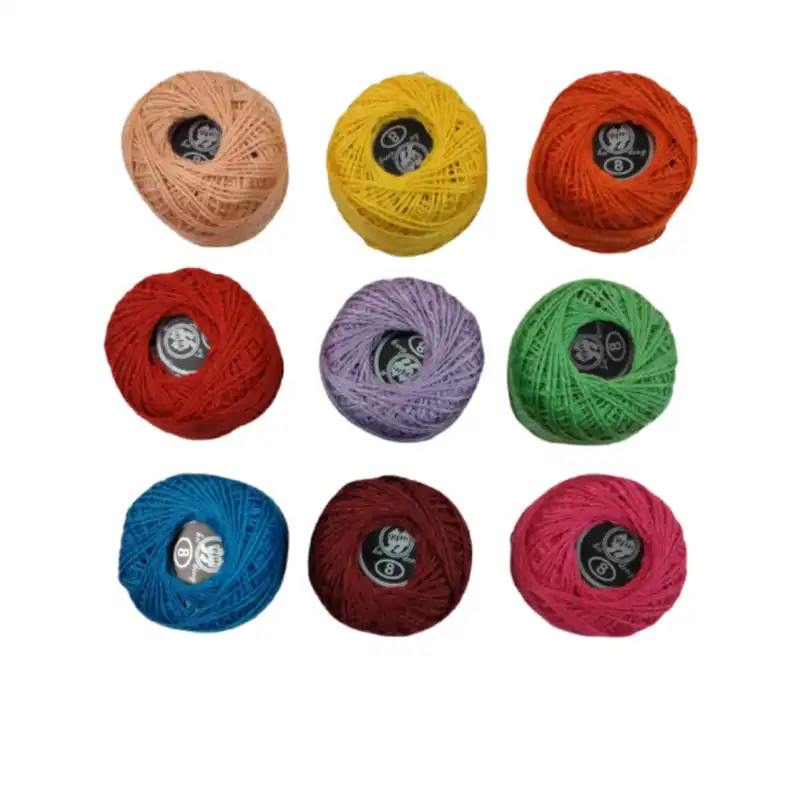 نخ گلدوزی مدل عمامه ای مجموعه 16 عددی