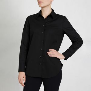 شومیز آستین بلند یقه برگردان زنانه مدل 005