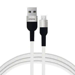 کابل تبدیل USB به MICROUSB  مدل AN-CA15 طول 1متر