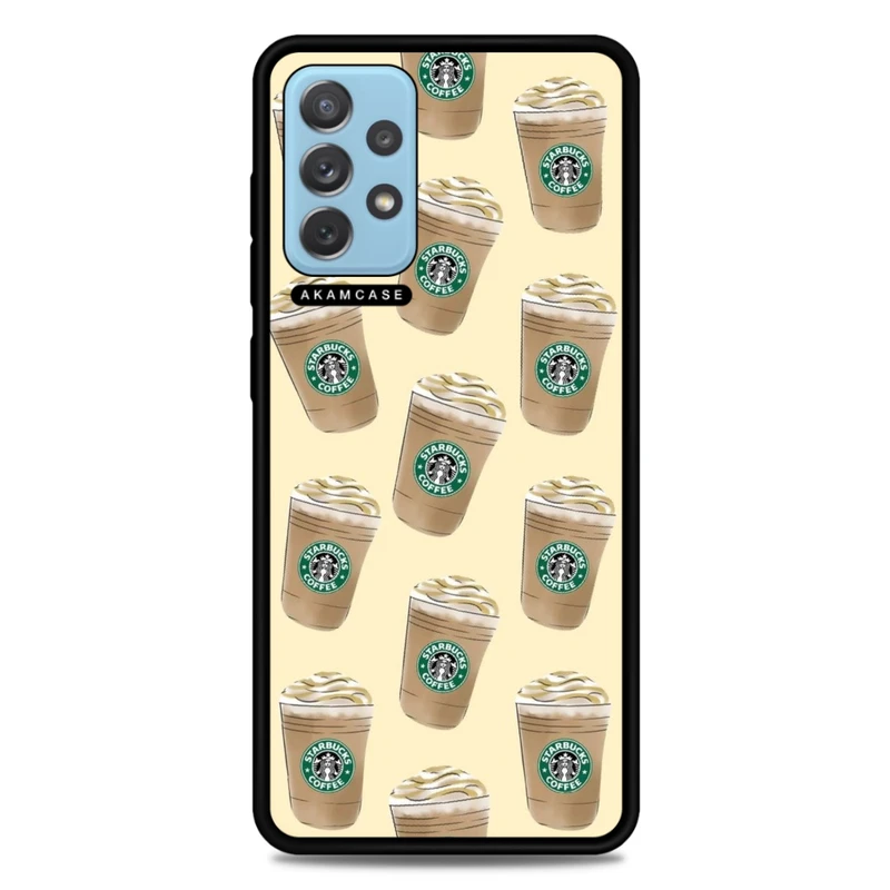 کاور آکام مدل AMCWSGA72-STARBUCKS13 مناسب برای گوشی موبایل سامسونگ Galaxy A72  