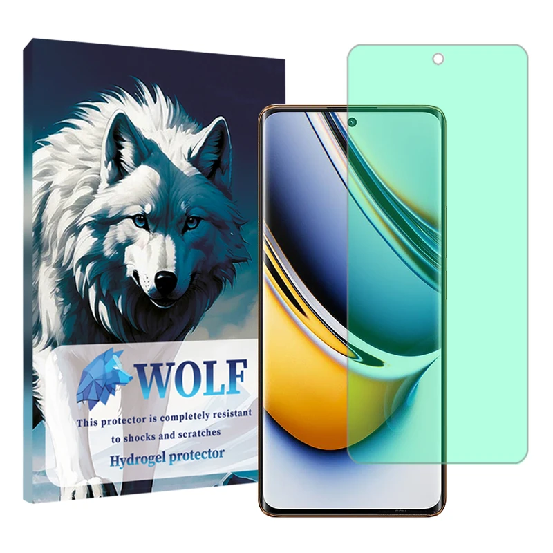 محافظ صفحه نمایش گرین لایت ولف مناسب برای گوشی موبایل ریلمی 11 Pro