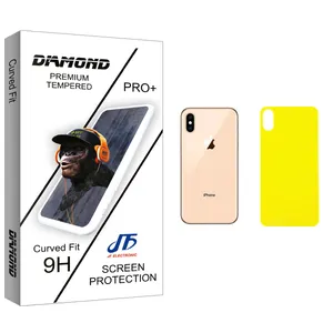JF Diamond glass Back Protector For Apple اپل iPhone XS