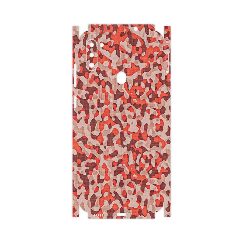 برچسب پوششی ماهوت مدل Red Infantry Army-FullSkin مناسب برای گوشی موبایل سامسونگ Galaxy M11