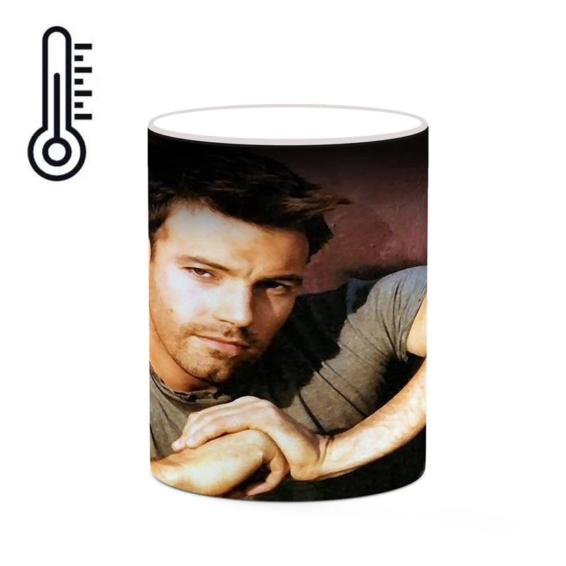 ماگ حرارتی کاکتی طرح بن افلک Ben Affleck مدل mgh25187