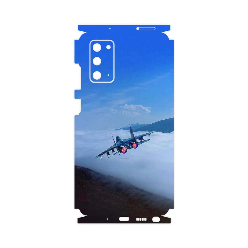 برچسب پوششی ماهوت مدل Fighter plane Su27-FullSkin مناسب برای گوشی موبایل سامسونگ Galaxy Note 20