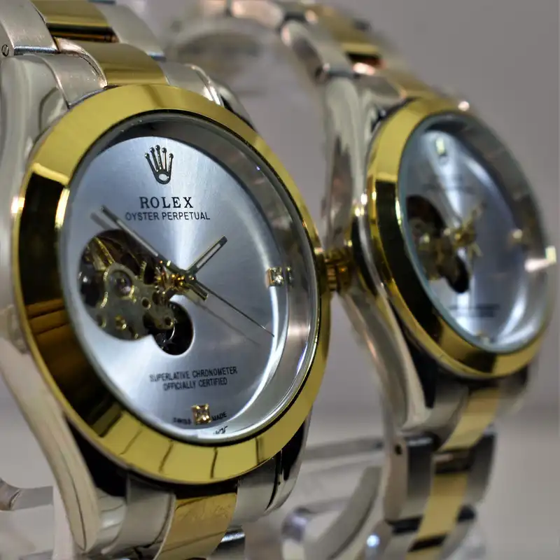 ست ساعت مچی عقربه ای زنانه و مردانه مدل 78488