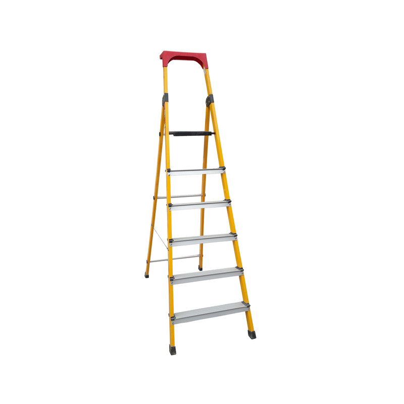 نردبان 6 پله آلوم پارس مدل الماس