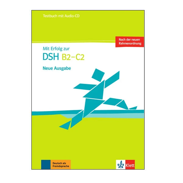 کتاب Testbuch Mit Erfolg zur DSH B2-C2 اثر جمعی از نویسندگان انتشارات Klett 