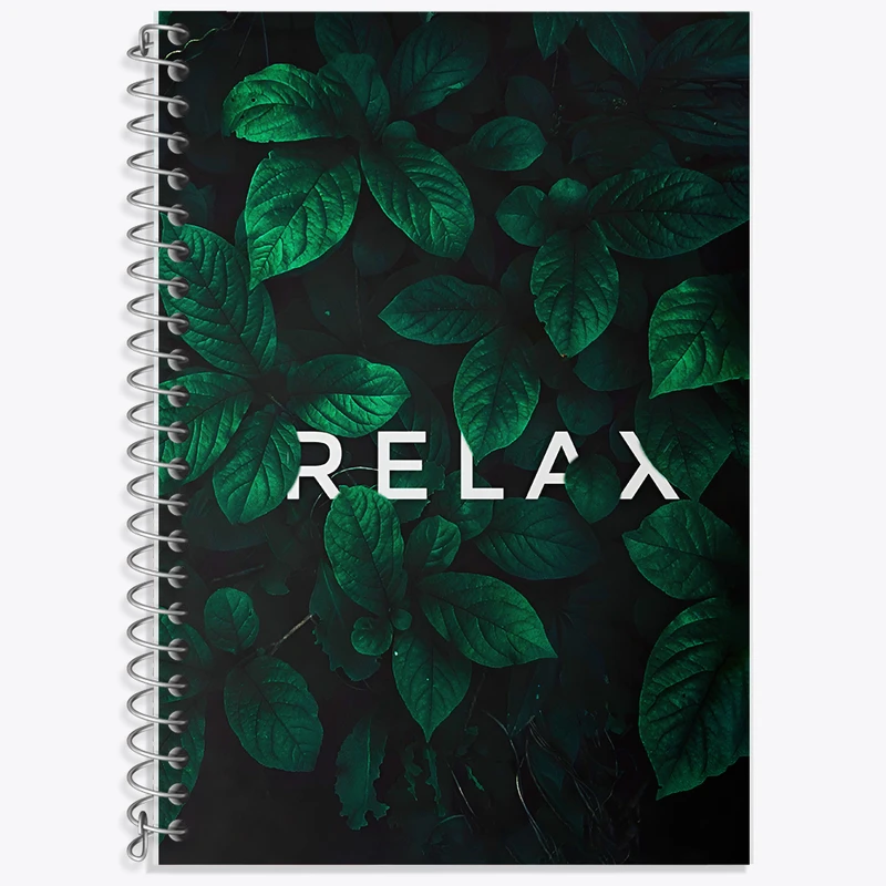 دفتر لغت 50 برگ خندالو طرح Relax کد F5655