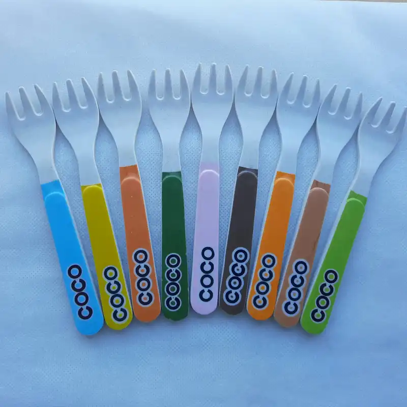 ست قاشق و چنگال کودک کوکو مدل بامبو