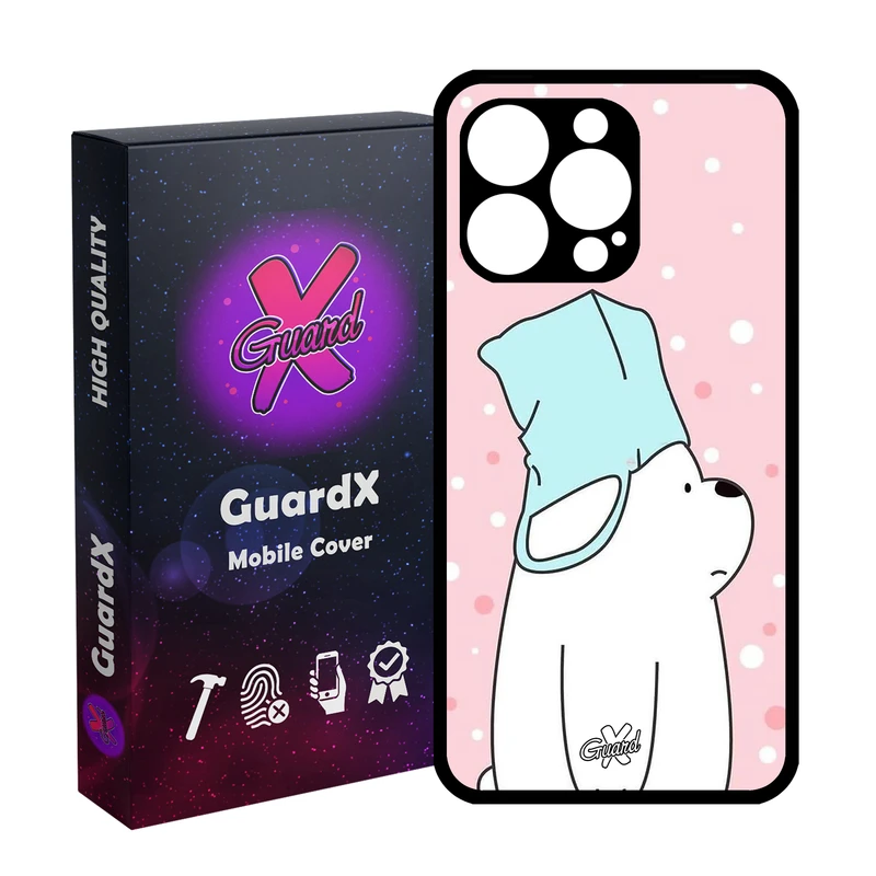 کاور گارد ایکس طرح Bear مدل Glass10019 مناسب برای گوشی موبایل اپل iPhone 13 Pro