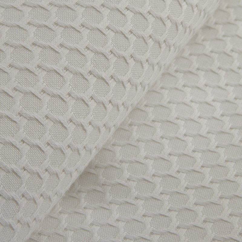 روتختی یک نفره کاراجا هوم مدل Doğasever Lorena Beyaz Bambu Pike T.K سایز 230x160 سانتی‌متر