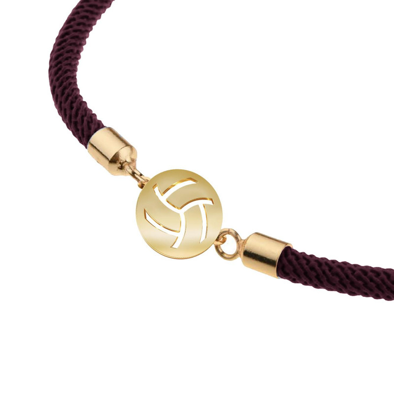 دستبند طلا 18 عیار زنانه مدوپد مدل توپ والیبال کد D11-10431