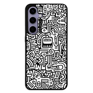 AKAM AMC-WSGS24P-DOODLE15 Cover For Samsung Galaxy S24 Plus