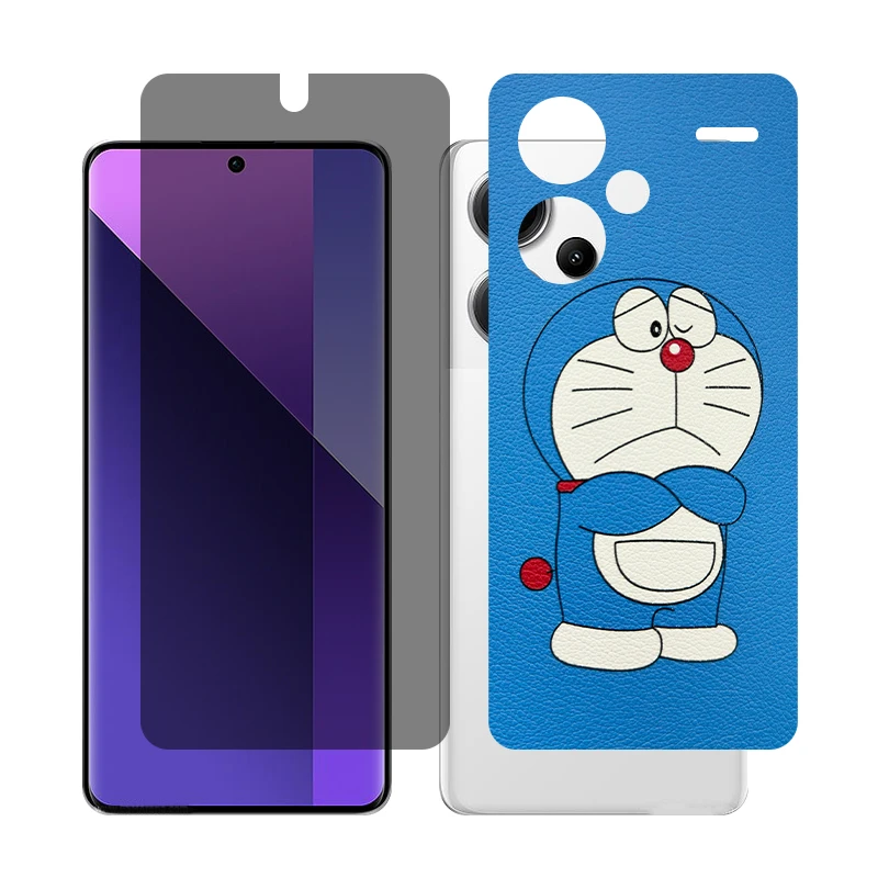 محافظ صفحه نمایش حریم شخصی گلس مدل Together مناسب برای گوشی موبایل شیائومی Redmi Note 13 Pro Plus به همراه برچسب پوششی پشت گوشی