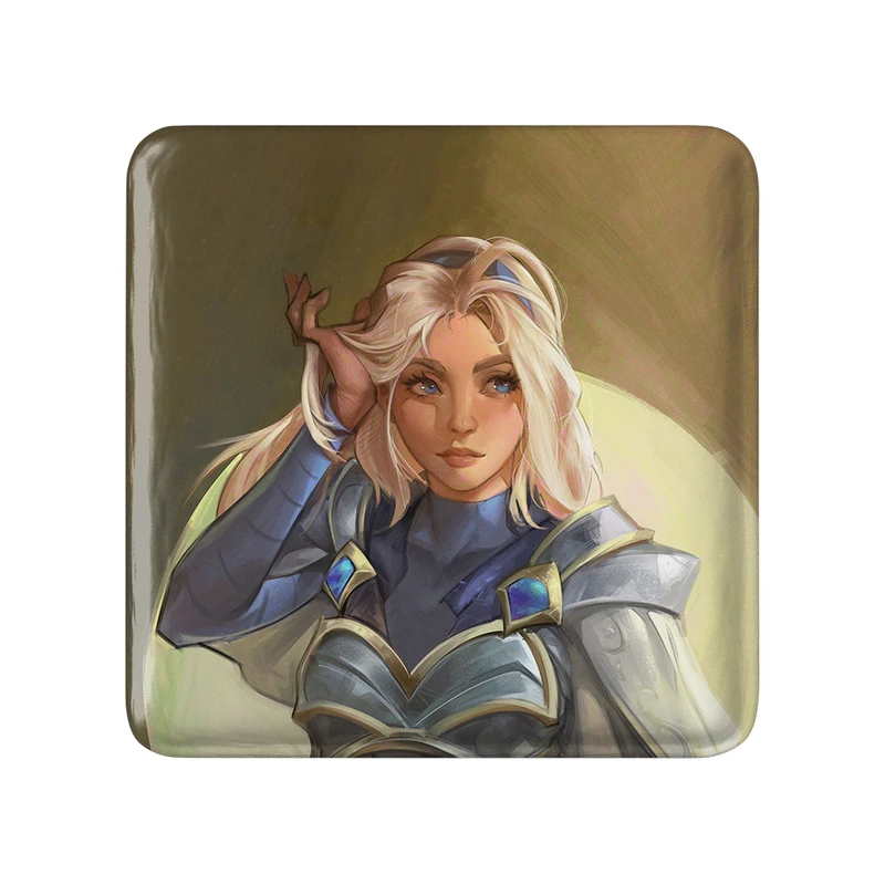 مگنت خندالو طرح بازی لیگ اف لجندز (League of Legends) مدل مربعی کد 33012