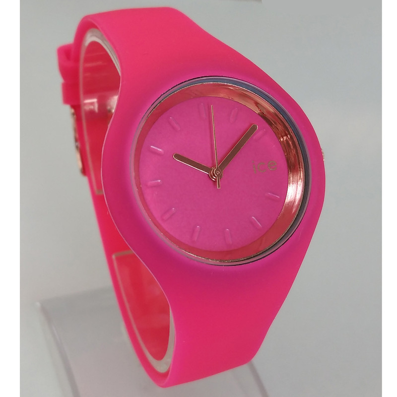 ساعت مچی عقربه ای دخترانه مدل بندسیلیکونی کد 57