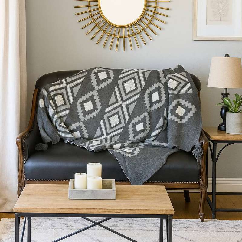 شال مبل و تخت لومانا مدل kaya سایز 200x140