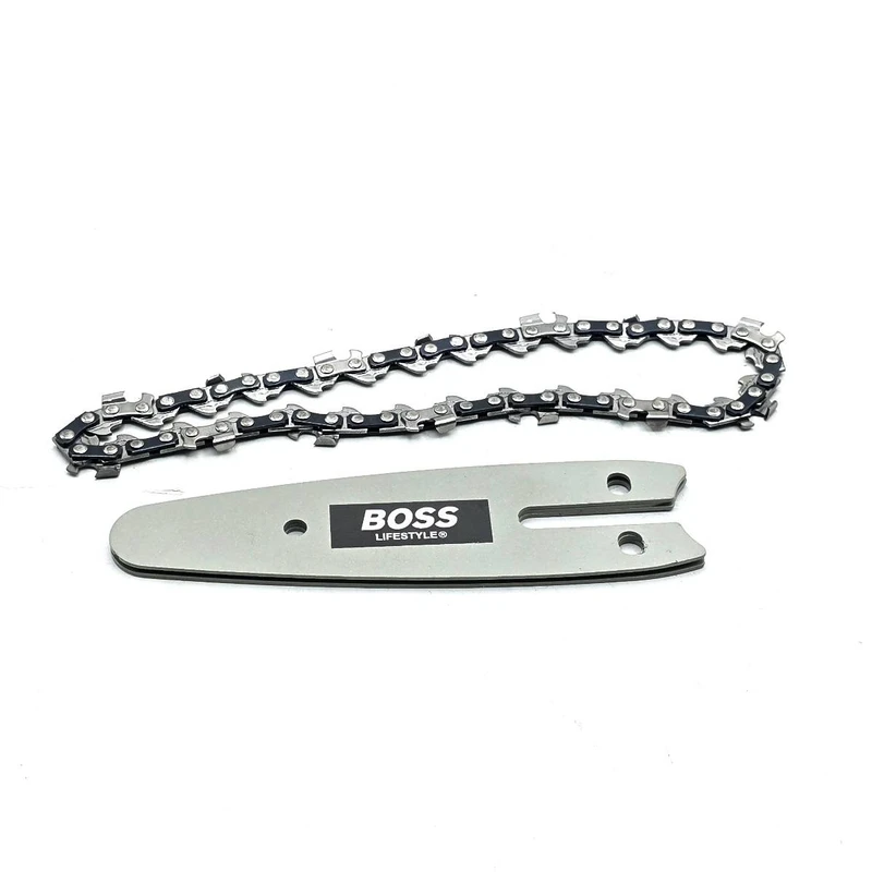 عکس شماره 4 : زنجیر و ساطوری اره زنجیری شارژی باس مدل 10cm-4inch