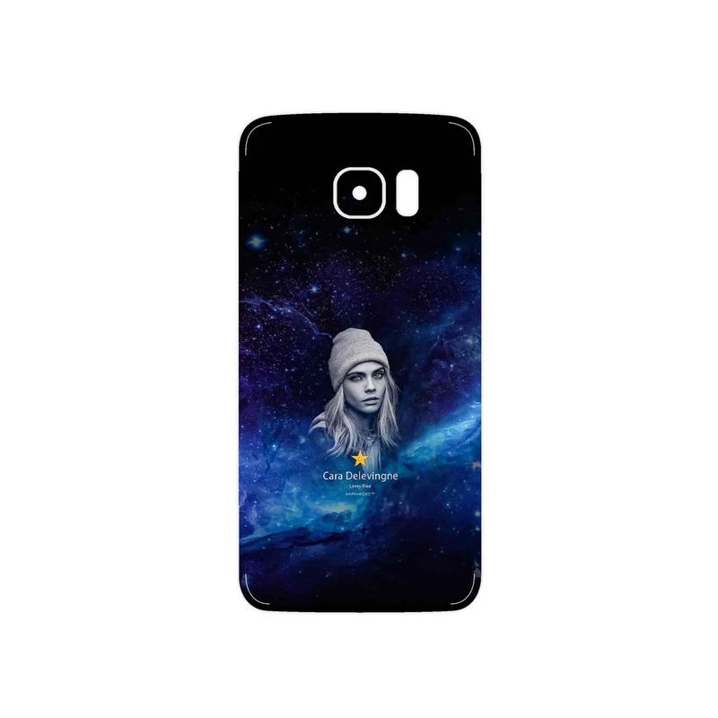 برچسب پوششی ماهوت مدل Cara Delevingne مناسب برای گوشی موبایل سامسونگ Galaxy S7 Edge