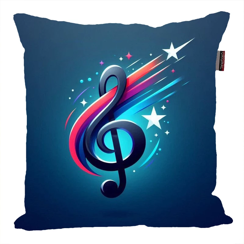 کوسن ناریکو مدل فانتزی طرح موزیک موسیقی کد 06160