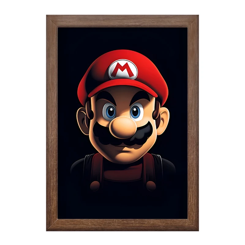 تابلو خندالو طرح سوپر ماریو (Super Mario) کد F12015