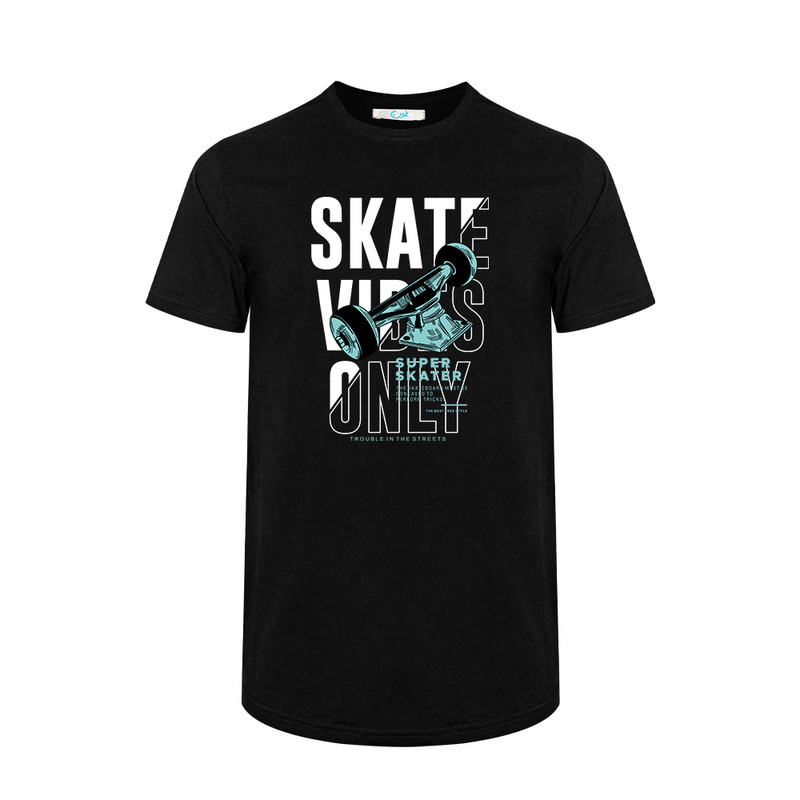 تی شرت آستین کوتاه زنانه مدل اسکیت برد کد skateboard00031