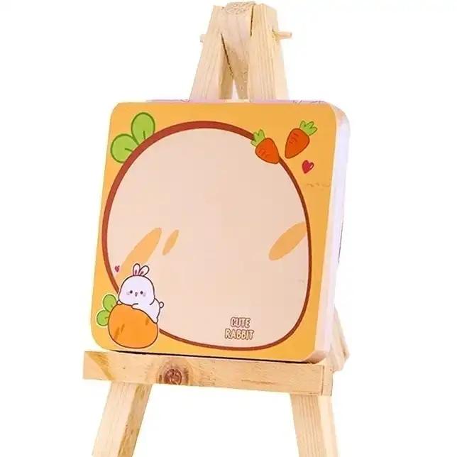 کاغذ یادداشت مدل بوم چوبی به همراه پایه