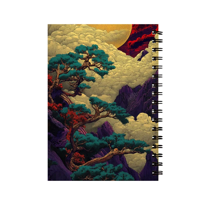 دفتر مشق 60 برگ طرح فانتزی کد 73