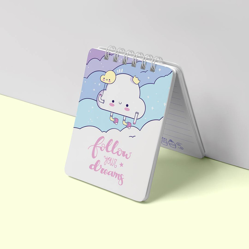 دفترچه یادداشت 80 برگ مدل A12