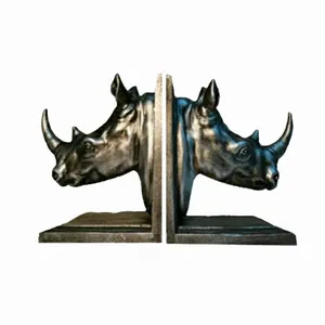 نگهدارنده کتاب مدل کرگدن مجموعه 2 عددی