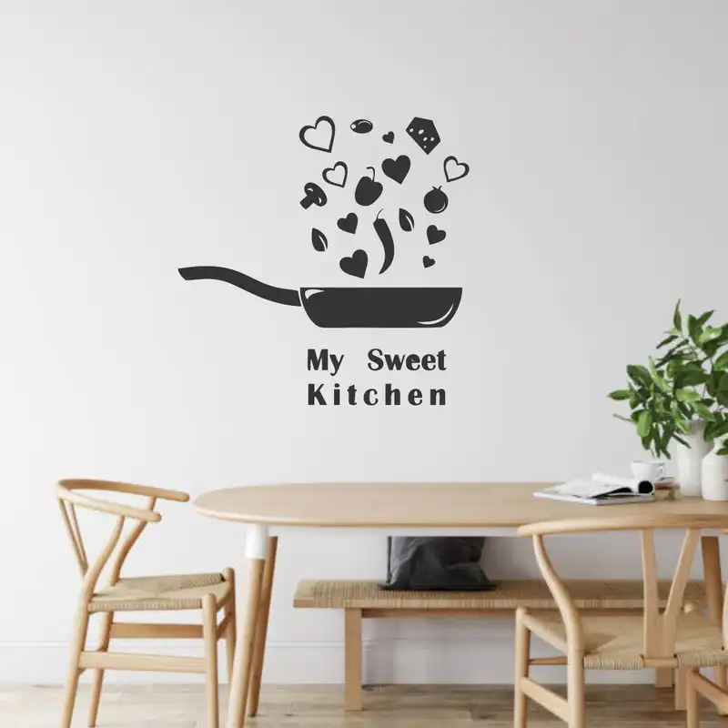 استیکر دیواری سهیل چاپ مدل آشپزخونه سوییت کد 22