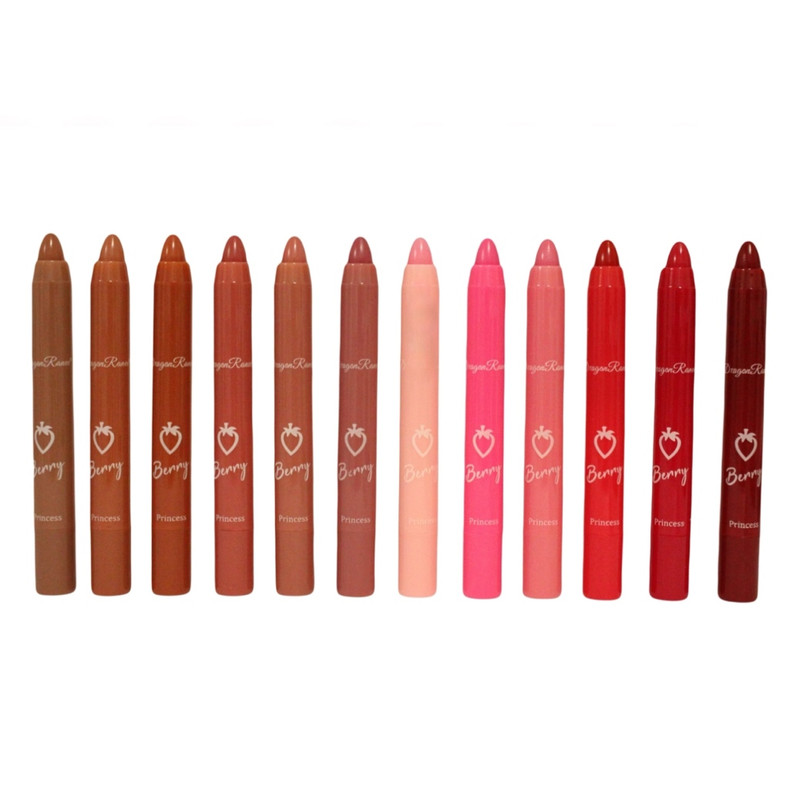 رژ لب مدادی دراگون رانی مدل TO مجموعه 12 عددی