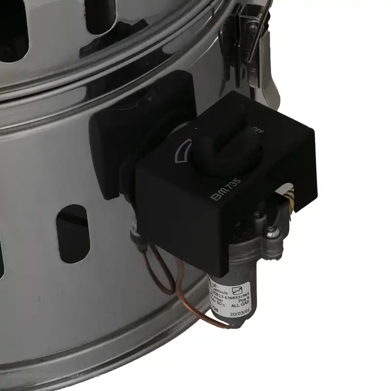 سماور گازی دنیای استیل مدل gb1 گنجايش 30 ليتر