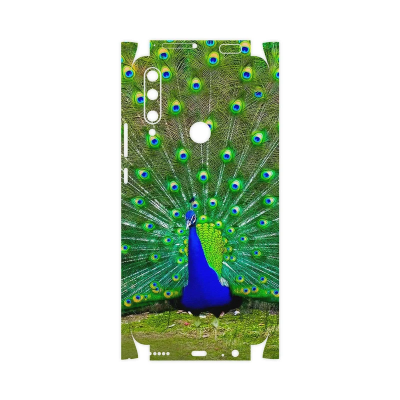 برچسب پوششی ماهوت مدل Peacock-FullSkin مناسب برای گوشی موبایل آنر 9X