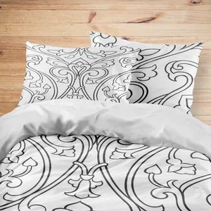 سرویس روتختی مدوپد طرح پته مدل mod00567 یک نفره 4 تکه