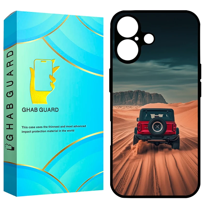 کاور قاب گارد طرح ماشین مدل GCHP16 مناسب برای گوشی موبایل اپل iPhone 16