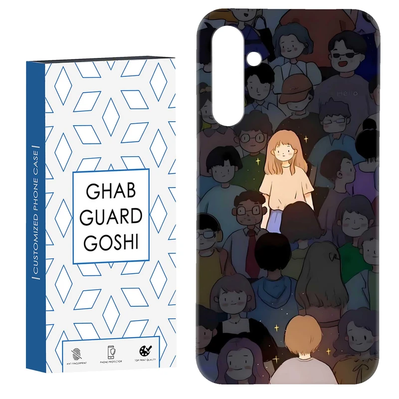 کاور قاب گارد گوشی طرح ست دخترانه کد Dimo-061 مناسب برای گوشی موبایل سامسونگ Galaxy S23 Fe