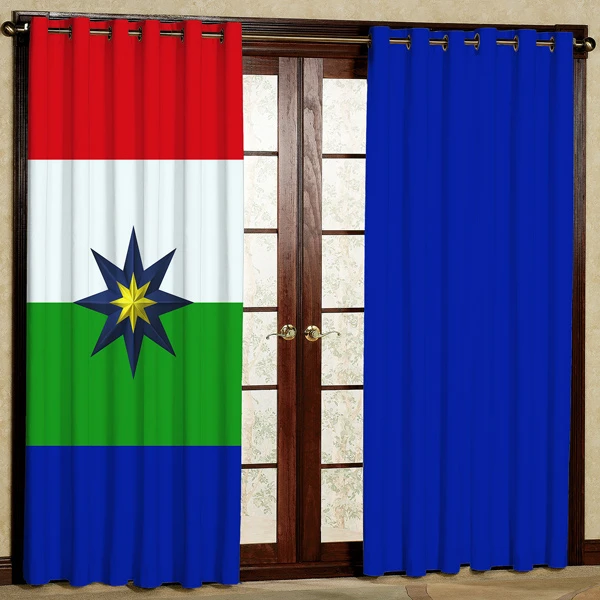 پرده مدل هازان پانچی کد 109 سایز 280x140 سانتی متر