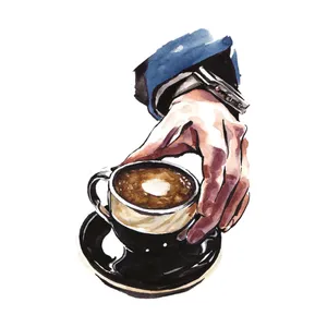 تاپر کیک مردانه مدل قهوه