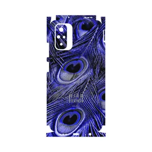 MAHOOT Purple Feather-FullSkin Cover Sticker for Xiaomi Redmi Note 10