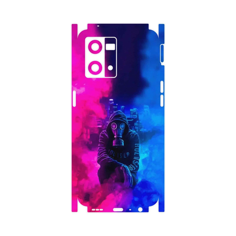 برچسب پوششی ماهوت مدل Smoke Rainbow Digital Art 2-FullSkin مناسب برای گوشی موبایل اپو Reno 8 4G