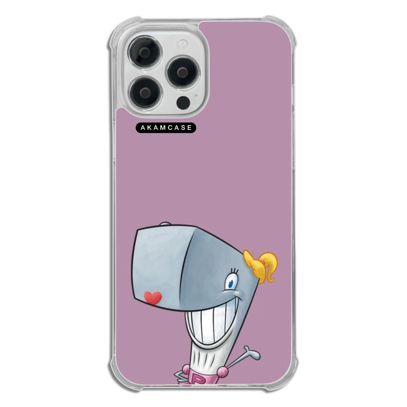 کاور آکام مدل AMC-WTA13PROMAX-SPONGE BOB17 مناسب برای گوشی موبایل اپل iPhone 13 Pro Max