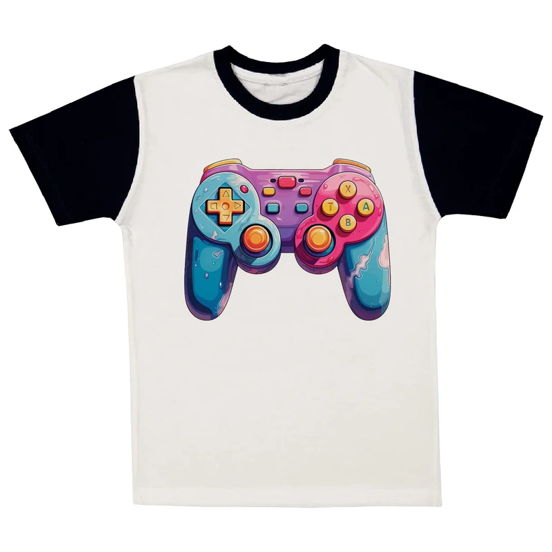 تی شرت آستین کوتاه پسرانه مدل دسته بازی کد A154