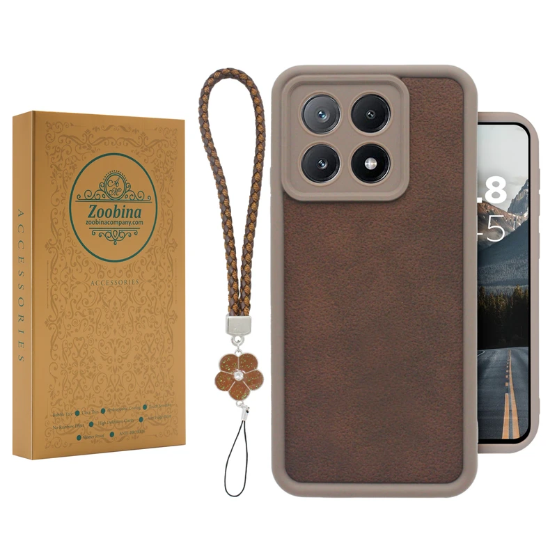  کاور زوبینا مدل Moket مناسب برای گوشی موبایل شیائومی Poco X6 Pro به همراه آویز