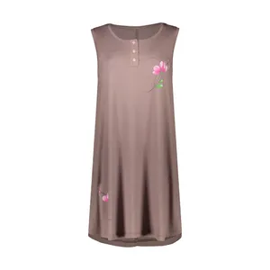 پیراهن زنانه ناربن مدل 1521698-3231 رنگ فندقی