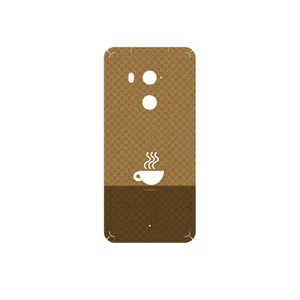 MAHOOT Minimal Cup of Coffee Icon Cover Sticker for HTC U11 Plus