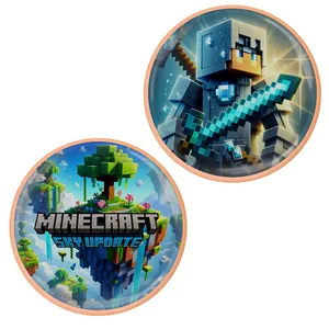 تراش مدل مخزن دار طرح بازی ماینکرافت کد S117 بسته دو عددی